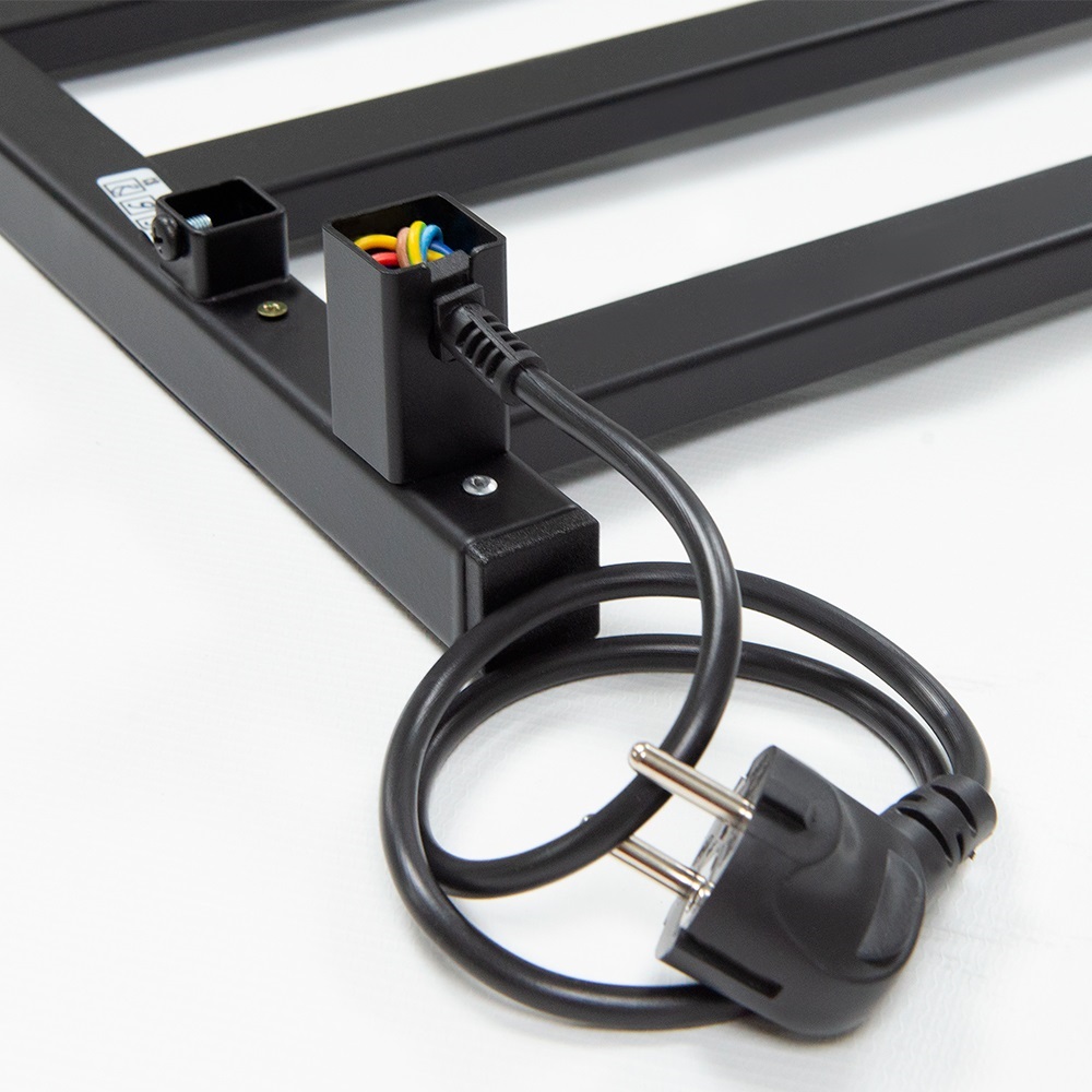 Полотенцесушитель Пэк сп 20 кв П 60х50 графит ВГП